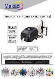 Printer/Barcode printer/Care label printer/Care label 1