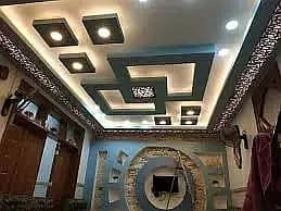 vinyl flooring/wooden flooring/false ceiling/wall papers/interior work 2