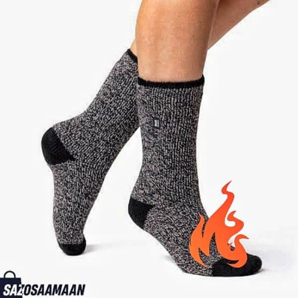 Wool Socks for Men & Women - Size 6-11 US 1