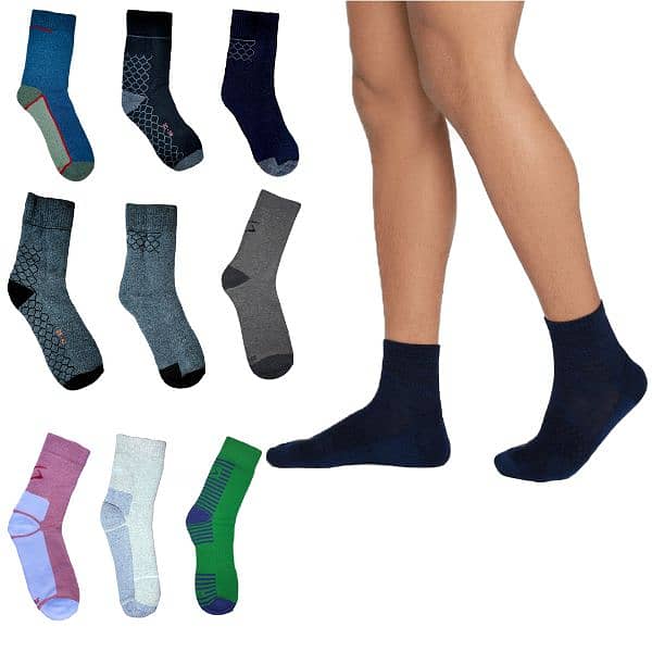 Wool Socks for Men & Women - Size 6-11 US 4