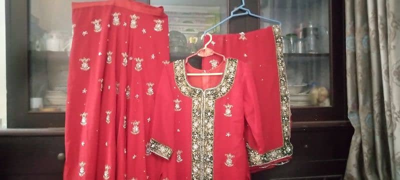 Bridal Red Lehanga 9