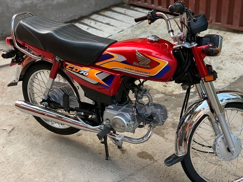 HONDA CD 70 2025 MODEL LIKE A BRAND NEW CONDITION 0