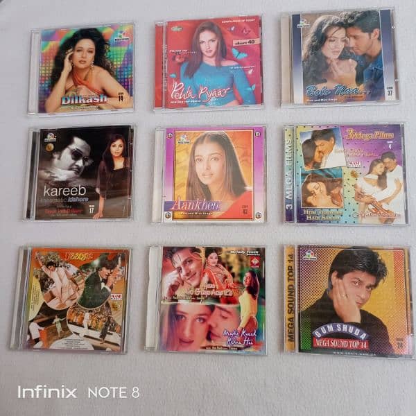 Audio CDs indian Pakistani Songs 0