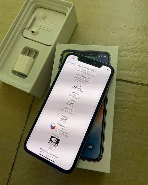 iPhone x 256 GB PTA approved my WhatsApp 0325=24=52=724 0