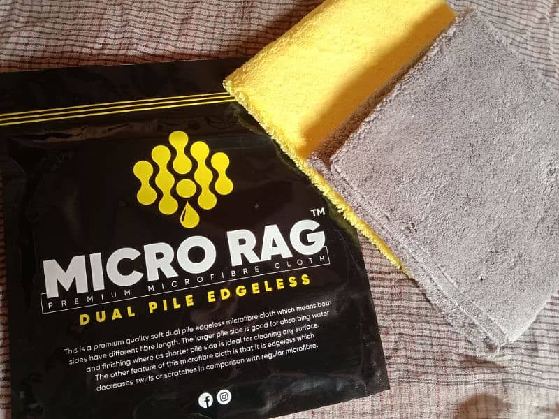 MicroRag duster Car Cleaning | Micro fiber Cloth 0