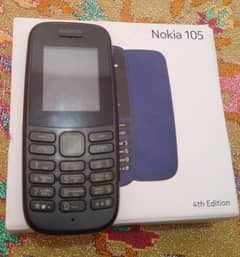 Nokia 105 one ime working charger box available