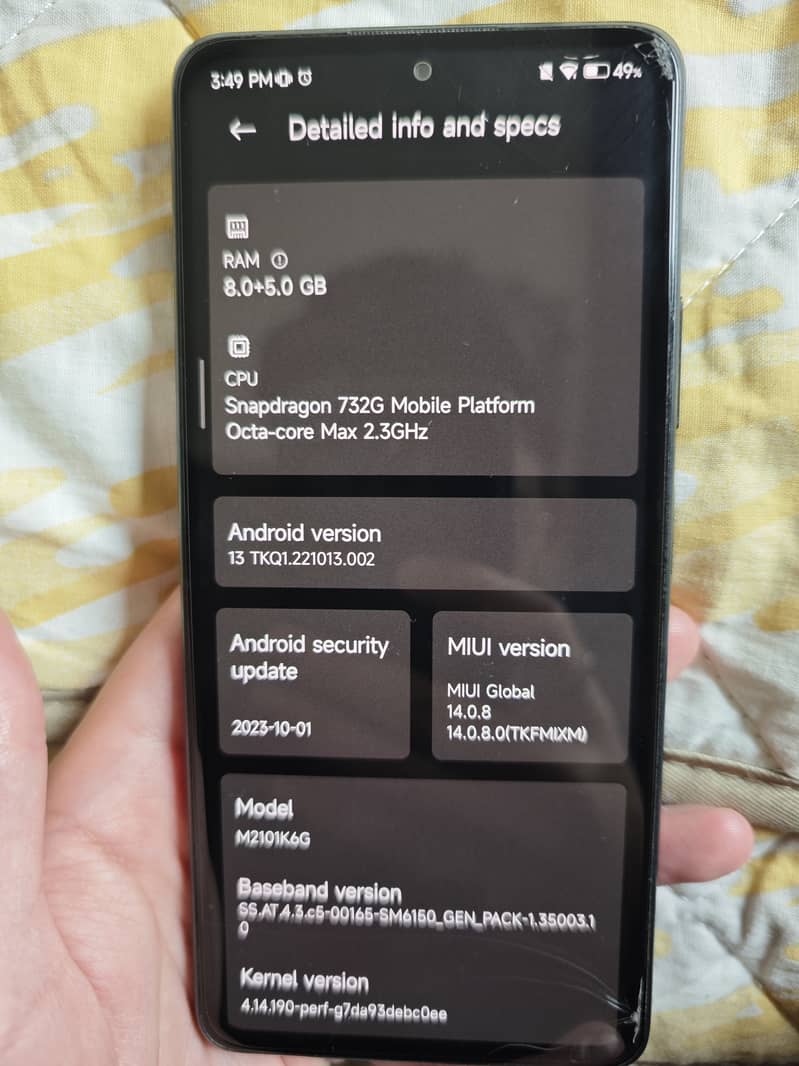 Xiaomi Redmi Note 10 pro 6