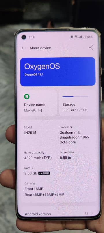 Oneplus 8 (8/128-PTA APPROVED) 5