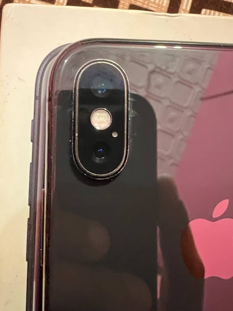 iPhone X 256 GB PTA with box 2