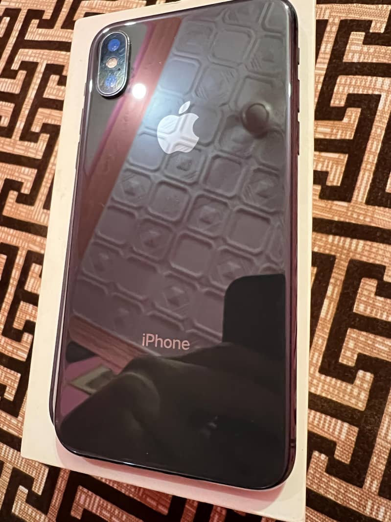 iPhone X 256 GB PTA with box 3