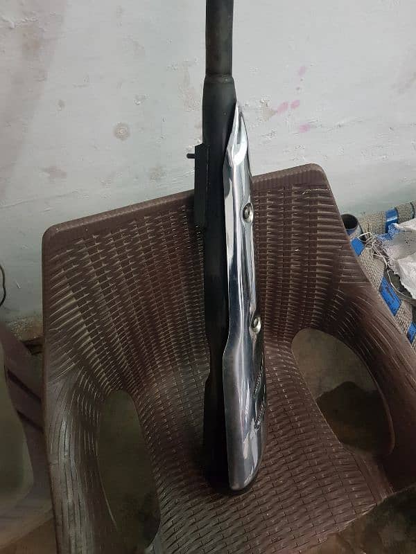 Honda 125 silencer 2