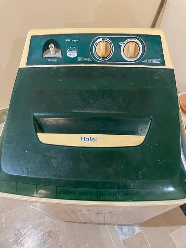 Haier Washing Machine 1