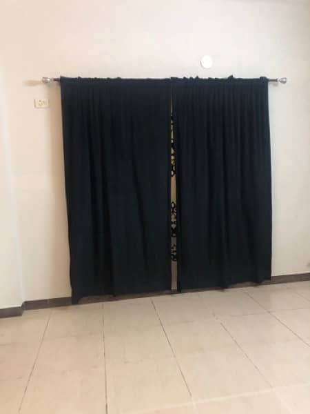 Curtains with hanging stand 1