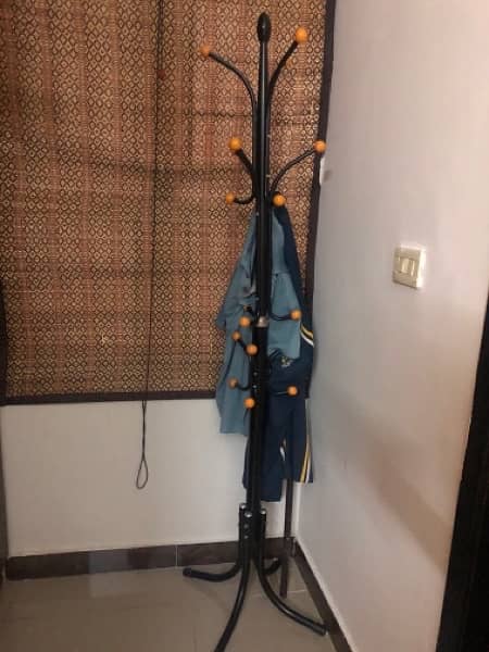 Curtains with hanging stand 2