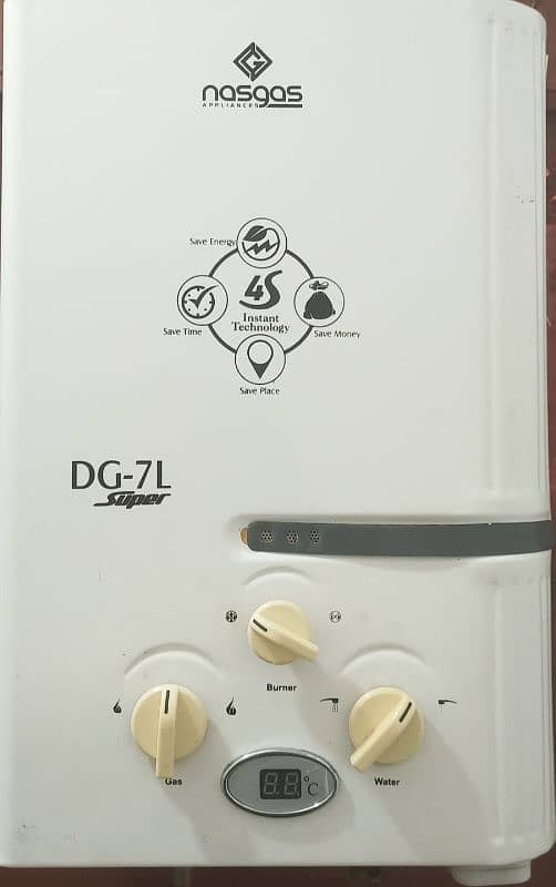 NASGAS WATER GEYSER MODEL DG 7L SUPER 3