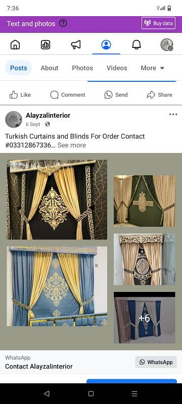 Turkish curtain 03312867336 7