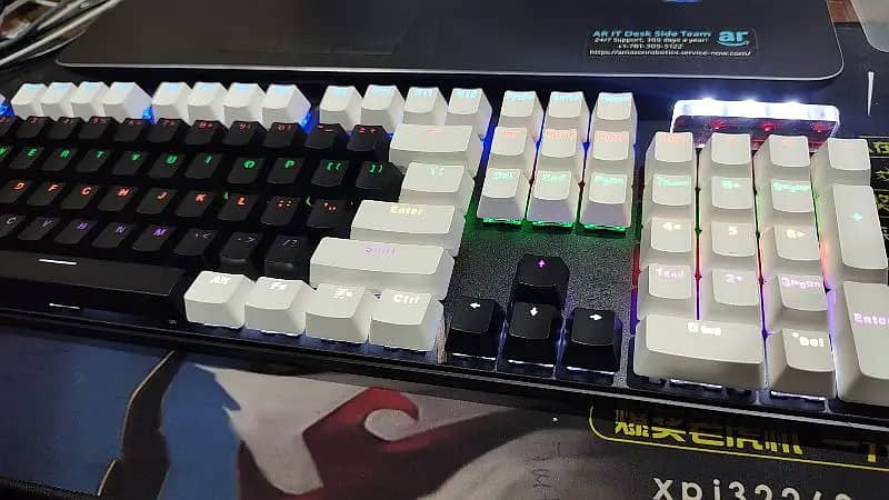 mechanical gaming keyboard OCG YT- 2014 with blue switches 4