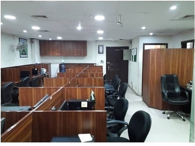 Area 850 Square Feet Fully Furnished Corporate Office Gulberg 3 Lahore Original Pics 1