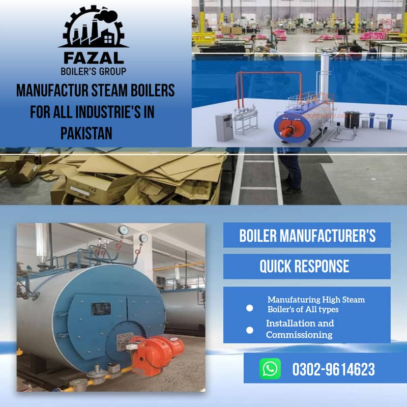 Industrial Steam Boiler. Steam Generators. Hot Water Boiler 8