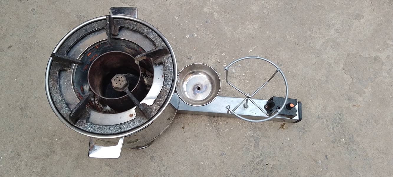 Stainless steel mobil oil stove 1