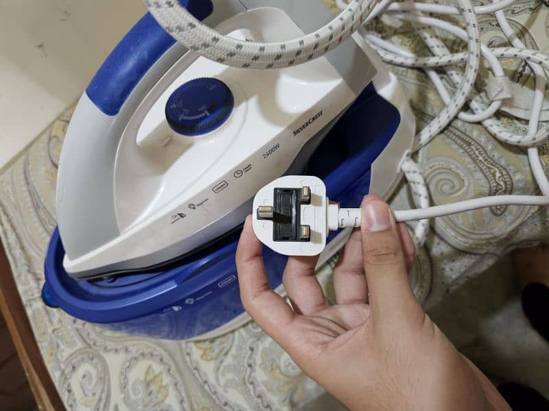 silver crest imported steam iron 2400w 2