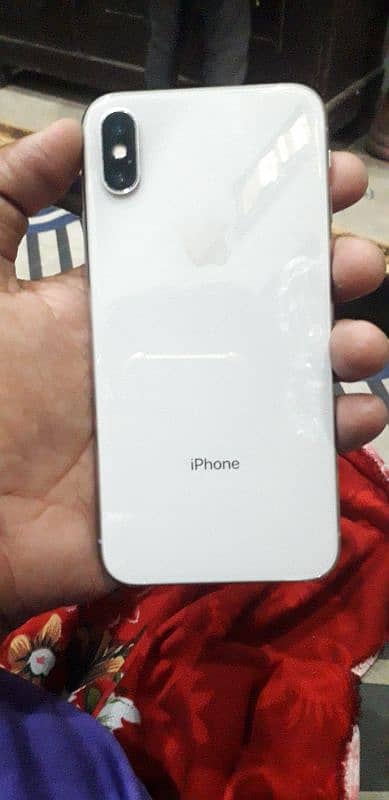 Iphone X 256 GB official pta approved with box. 9