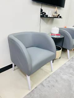 sofa chair with table set