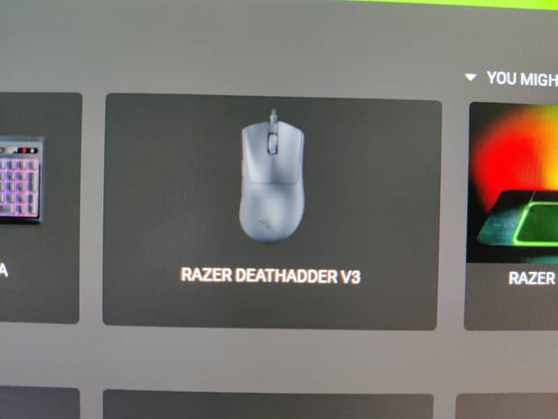 Razer Deathadder V3 light weight Gaming Mouse - New Condition 5