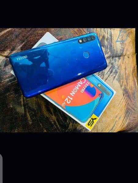 tecno camon 12 air 4/64 pta approved complete saman 0