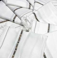 Men shawls with white colour beautiful stuff