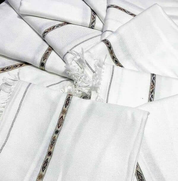 Men shawls with white colour beautiful stuff 0