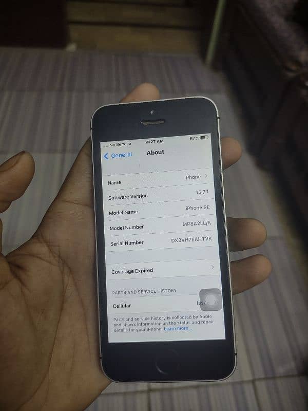 I Phone SE 32GB Non Pta Good Condition 12