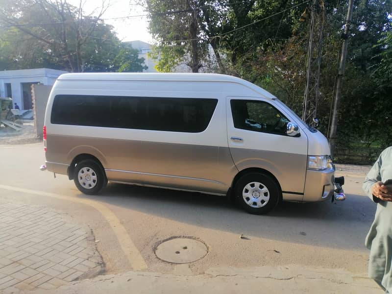 Toyota Hiace Grand Cabin van Rent  Events, Weddings,Tours,pick & drop 1