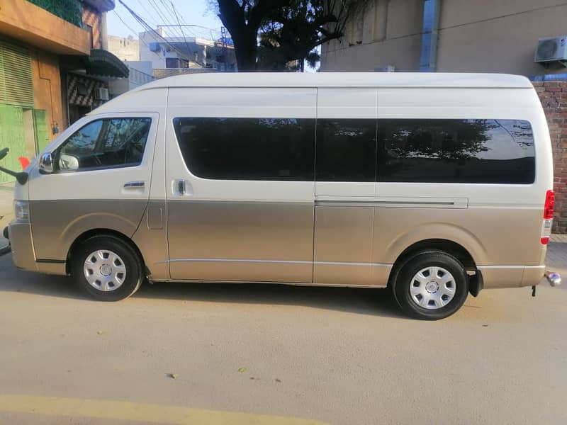 Toyota Hiace Grand Cabin van Rent  Events, Weddings,Tours,pick & drop 2