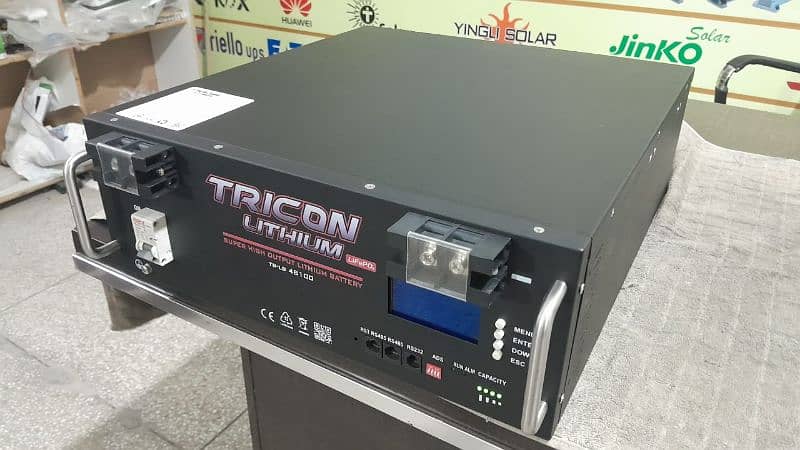 TRICON LITHIUM BATTERY 48V-100ah/150AH/300Ah AVAILABLE 4