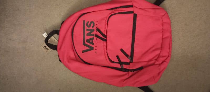 VANS MOTIVATEE 2 Unisex Backpack Pink and mustard yellow 0