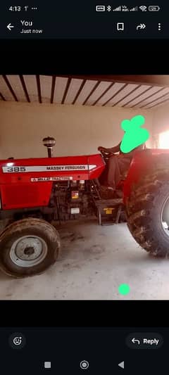 tractor 385 bumper to bumper januan like new