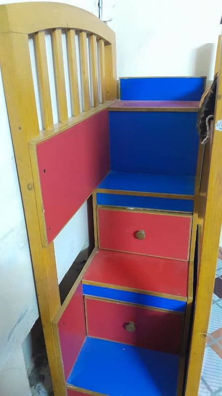 pure wooden bunk bed 3