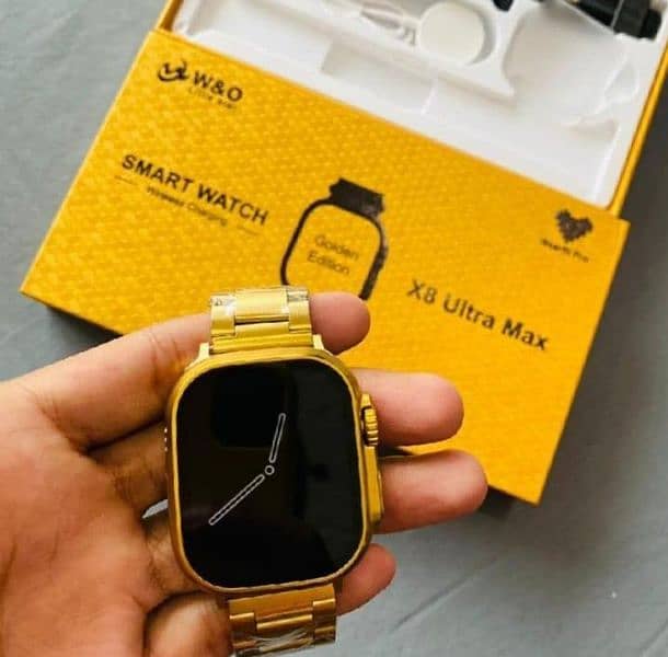 X8 ultra smart watch golden edition 2