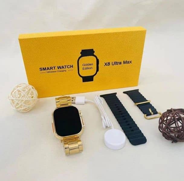 X8 ultra smart watch golden edition 3