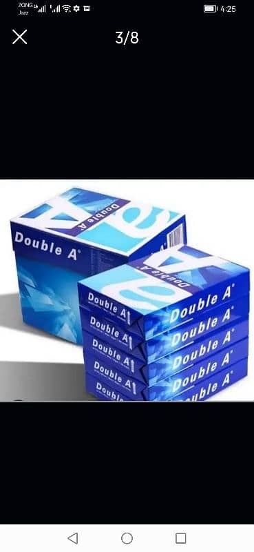 Double A Paper A4 80 GSM & 70 GSM available 4