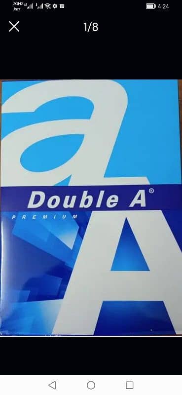 Double A Paper A4 80 GSM & 70 GSM available 6