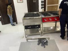 shawarma counter / Hot plate / grill counter / bbq counter for sale