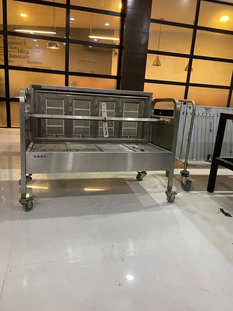 shawarma counter / Hot plate / grill counter / bbq counter for sale 8