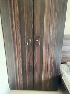 Double door wardrobe