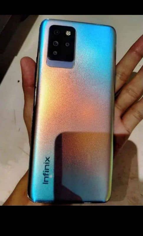 Infinix not 10 pro 8 128 with box and charger 0