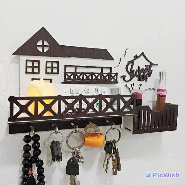 Sweet home keys and mobile holder 1