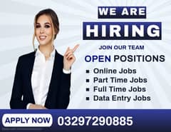 Online Part time/full time/home job/Assignments/Typing/Data entry/Ads