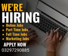 Online Part time/full time/home job/Assignments/Typing/Data entry/Ads