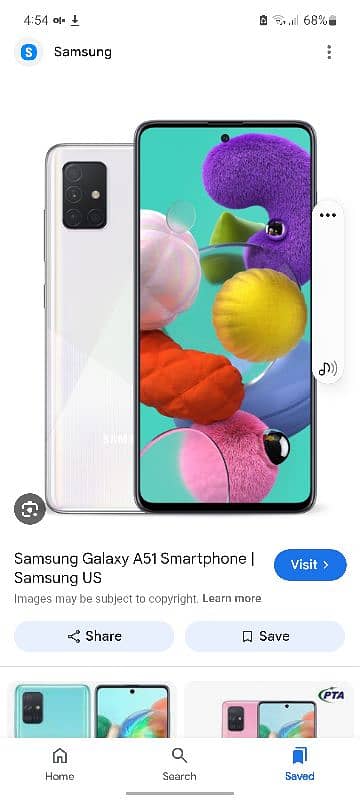 Samsung Galaxy a51 6 128 only mobile 0